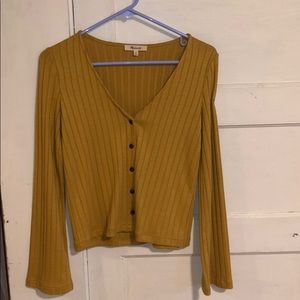 NWOT madewell bell sleeve top